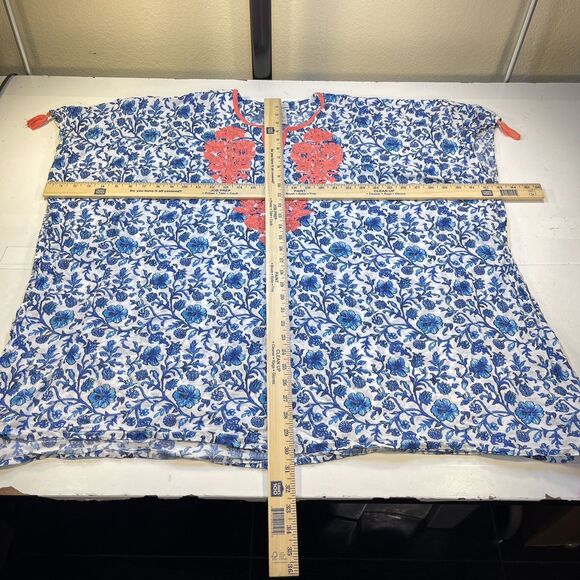 TOMMY BAHAMA VACATION WEAR COVER UP BEACH PONCHO SHALL TOP Womens S - Picture 7 of 7